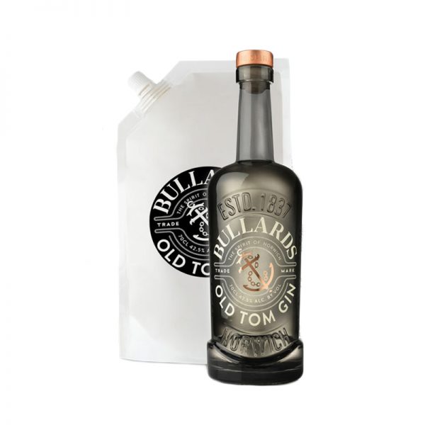 Bullards Old Tom Gin Bottle & Refill Pouch