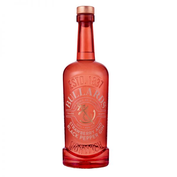 Bullards Strawberry And Black Pepper Gin