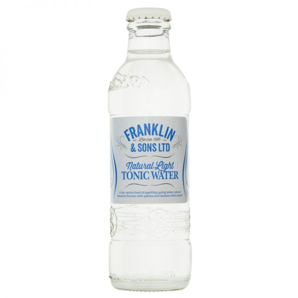 Franklin & Sons Natural Light Tonic Water 3 X 200ml Bottles