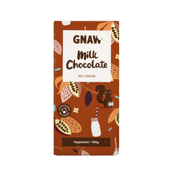 Gnaw Milk Chocolate Bar