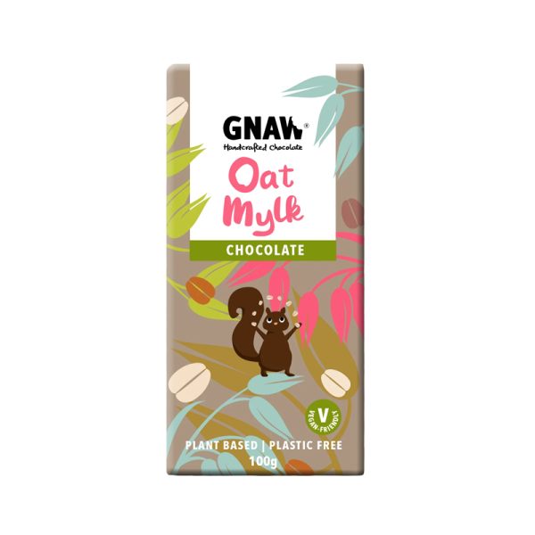 Gnaw Oat Mylk Vegan Chocolate Bar