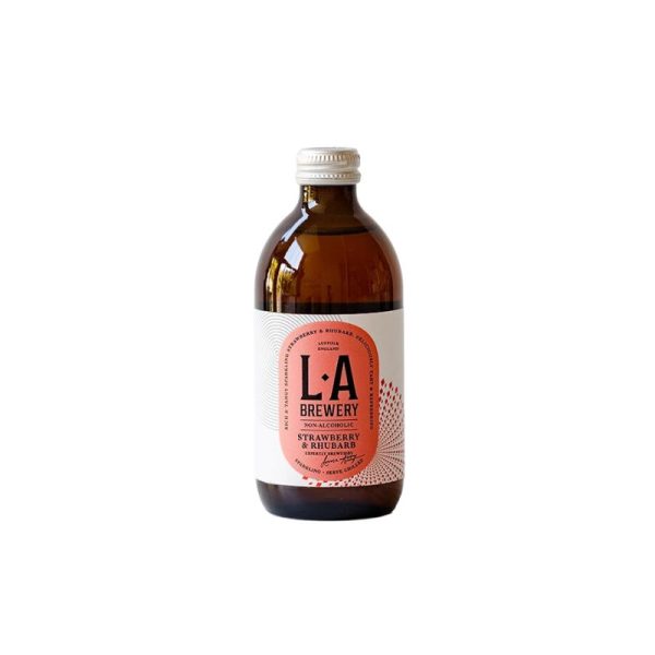 LA Brewery Strawberry & Black Pepper Kombucha