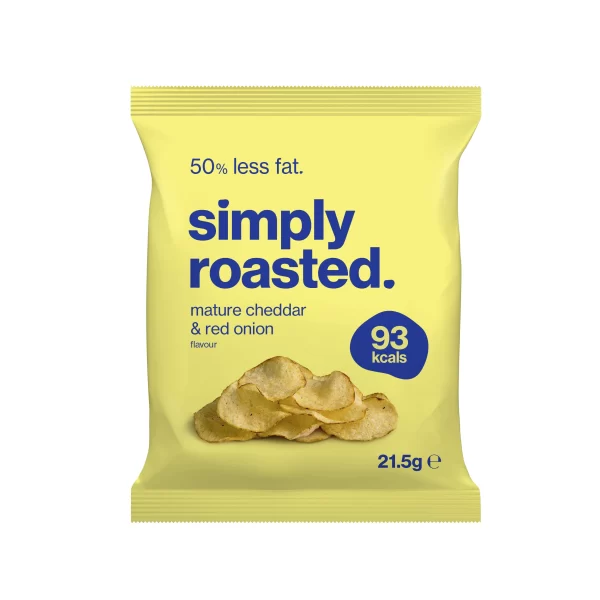 Simply Roasted Mature Cheddar And Red Onion – Small