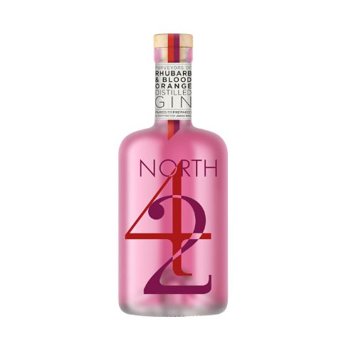 North 42 Rhubarb And Blood Orange Gin