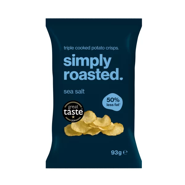 Simply Roasted Sea Salt Crisps – Large