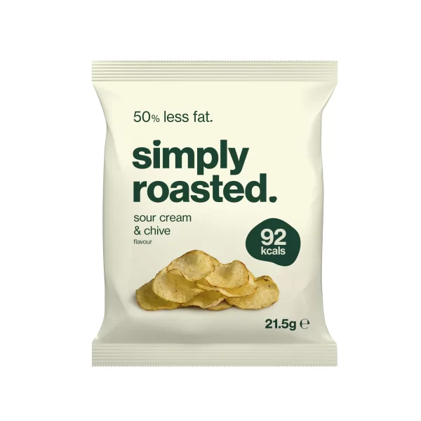 Simply Roasted Sour Cream And Chive Crisps – Large