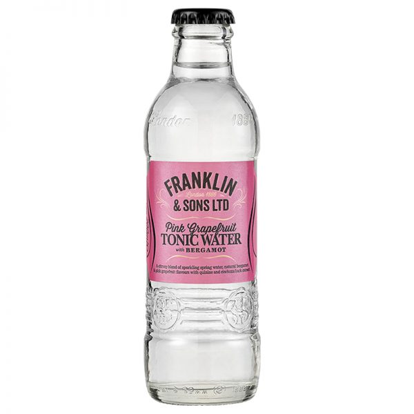 Franklin & Sons Pink Grapefruit Tonic Water With Bergamot