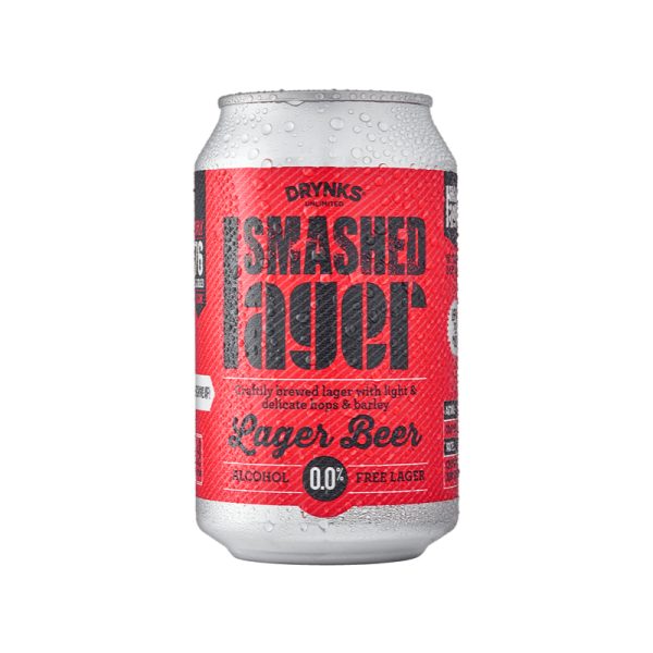 Drynks Alcohol Free Smashed Lager
