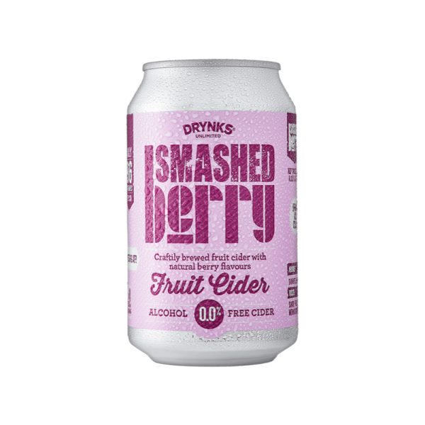 Drynks Alcohol Free Smashed Berry Cider