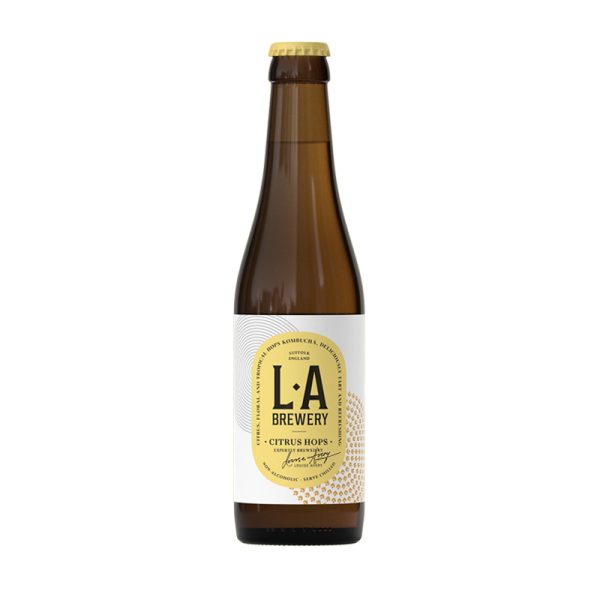 LA Brewery Citrus Hops Kombucha