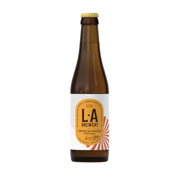 LA Brewery Tropical Ginger With Yuzu Kombucha
