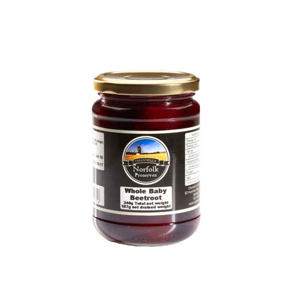 Channell’s Norfolk Preserves Pickled Whole Baby Beetroot