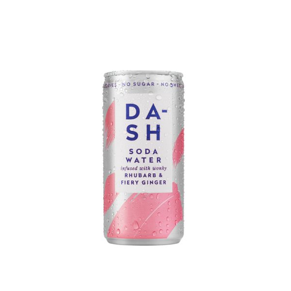 DA-SH Water Rhubarb & Fiery Ginger Soda