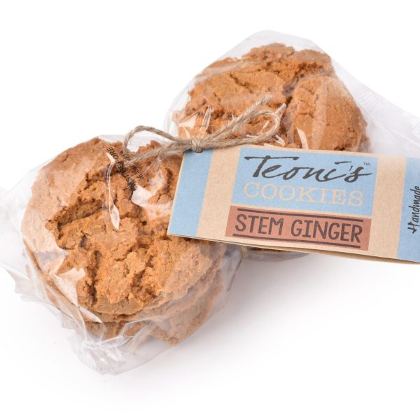 Teoni’s Stem Ginger Oat Crunch Cookies