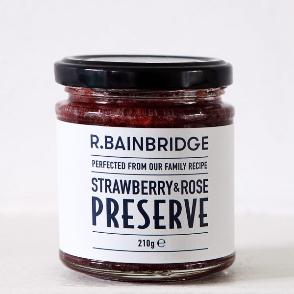 R. Bainbridge Strawberry & Rose Preserve